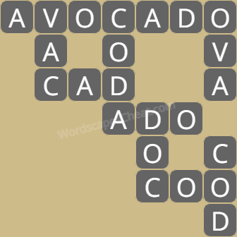 Wordscapes level 7642 answers