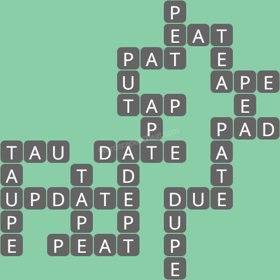 Wordscapes level 7645 answers