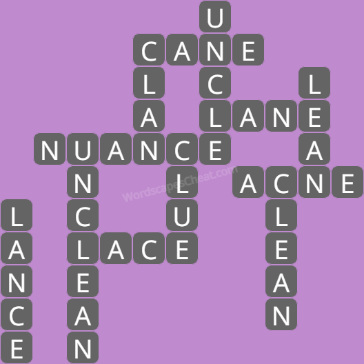 Wordscapes level 7648 answers