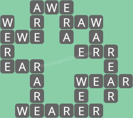 Wordscapes level 7655 answers