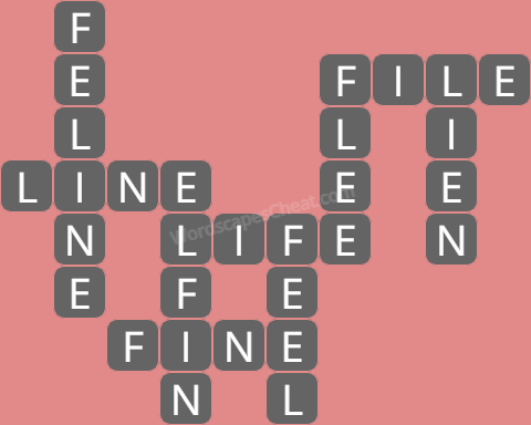 Wordscapes level 7661 answers