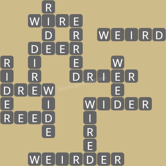 Wordscapes level 7672 answers