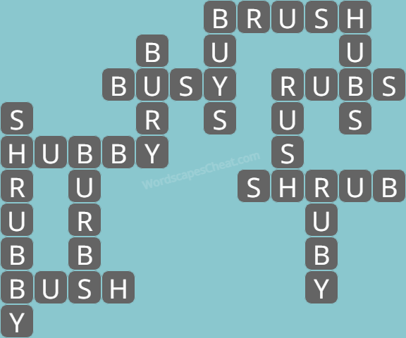 Wordscapes level 7676 answers
