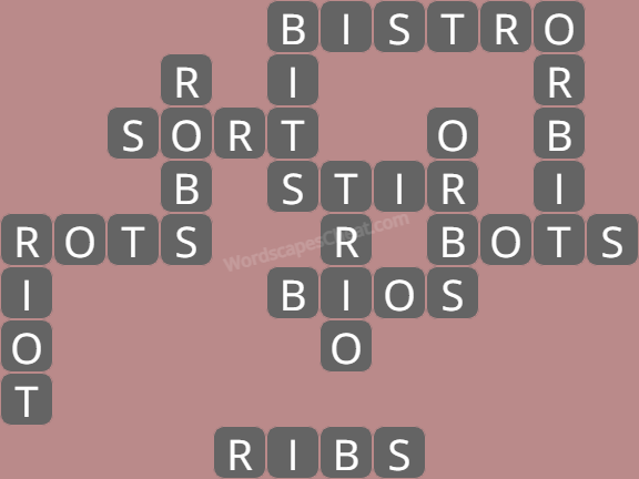 Wordscapes level 7680 answers