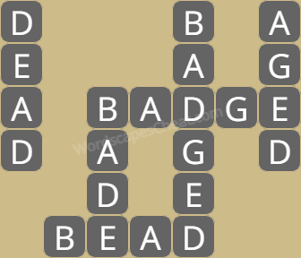 Wordscapes level 7682 answers