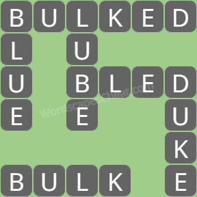 Wordscapes level 7694 answers
