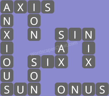 Wordscapes level 7697 answers