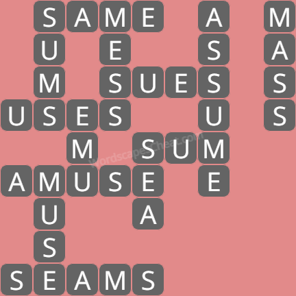 Wordscapes level 7701 answers