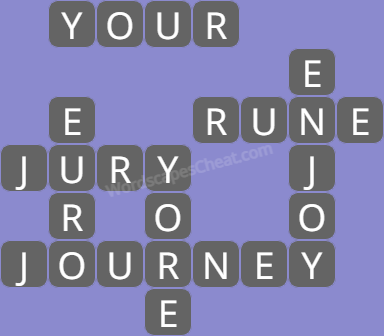 Wordscapes level 7707 answers