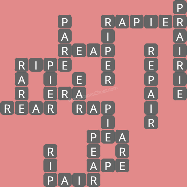 Wordscapes level 7711 answers