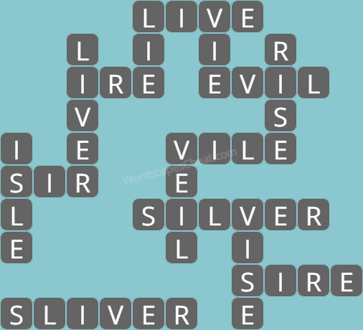 Wordscapes level 7716 answers