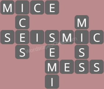 Wordscapes level 7720 answers