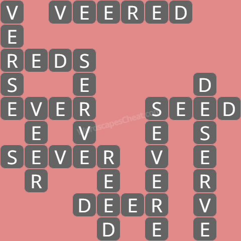 Wordscapes level 7721 answers