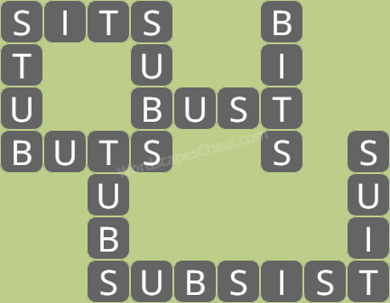 Wordscapes level 7723 answers