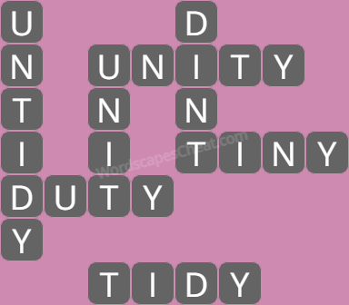 Wordscapes level 7729 answers