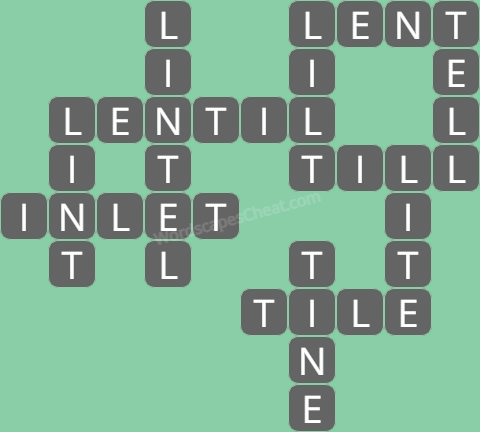 Wordscapes level 7735 answers