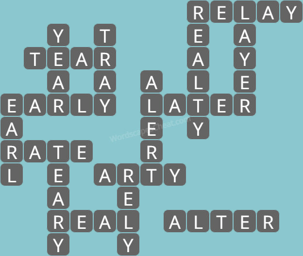 Wordscapes level 7746 answers