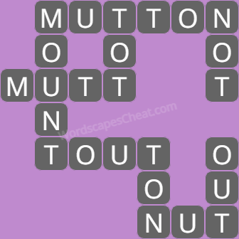 Wordscapes level 7748 answers