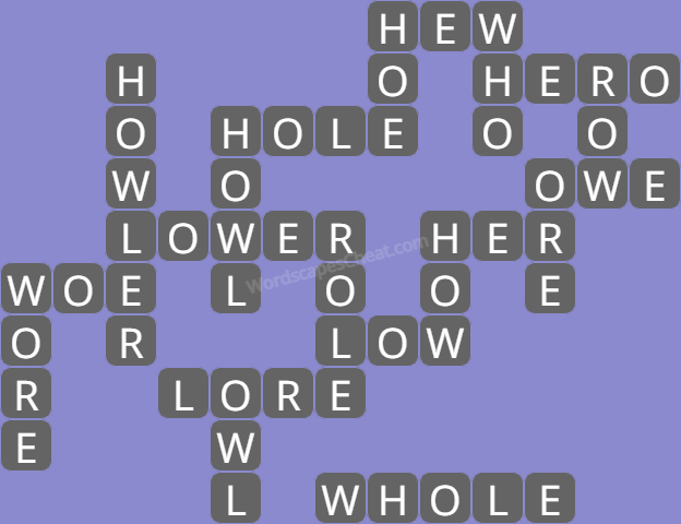 Wordscapes level 7757 answers