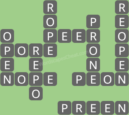 Wordscapes level 7774 answers