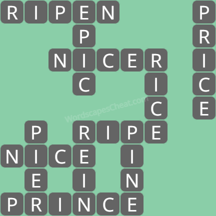 Wordscapes level 7775 answers