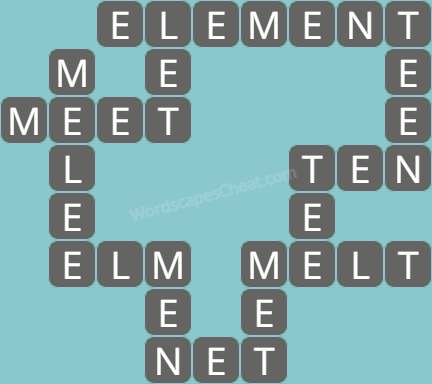 Wordscapes level 7776 answers