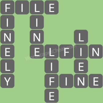 Wordscapes level 7784 answers