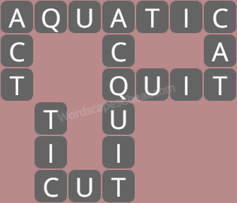 Wordscapes level 7790 answers