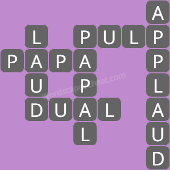 Wordscapes level 7798 answers