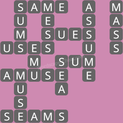 Wordscapes level 7819 answers