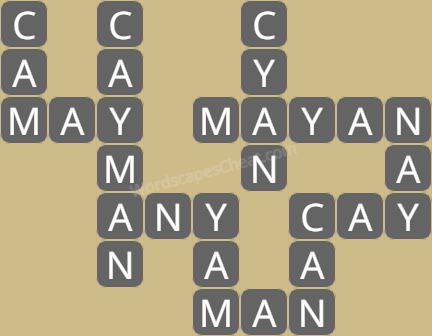 Wordscapes level 7822 answers