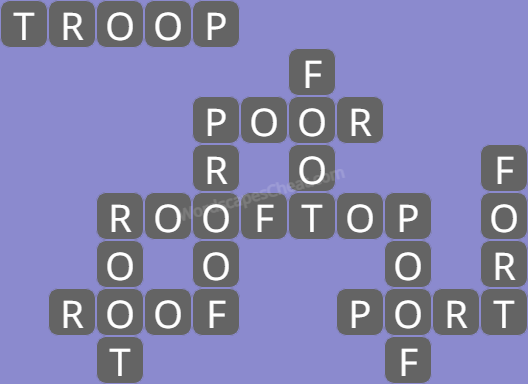 Wordscapes level 7837 answers