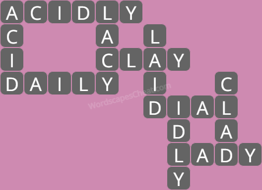 Wordscapes level 7839 answers
