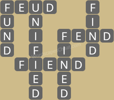 Wordscapes level 7842 answers
