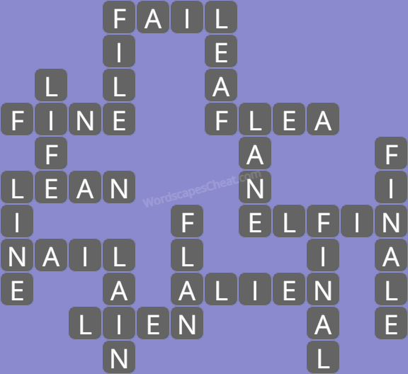 Wordscapes level 7847 answers