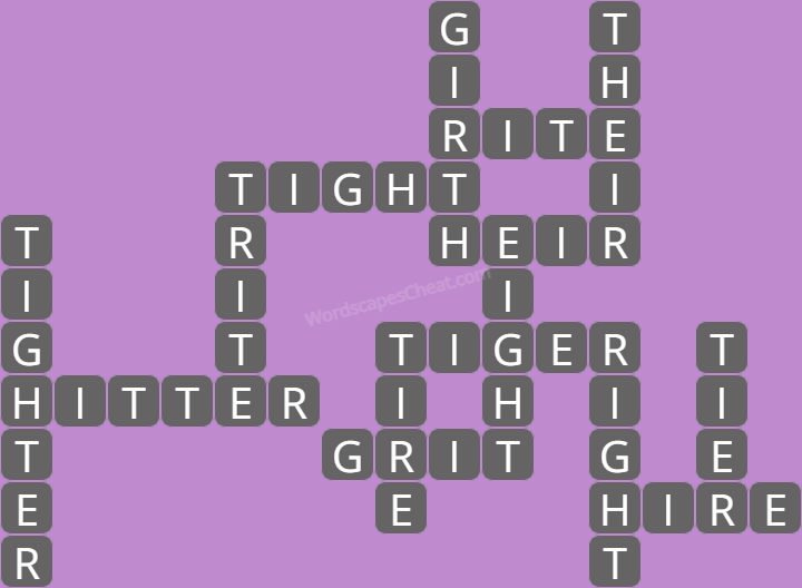 Wordscapes level 7868 answers
