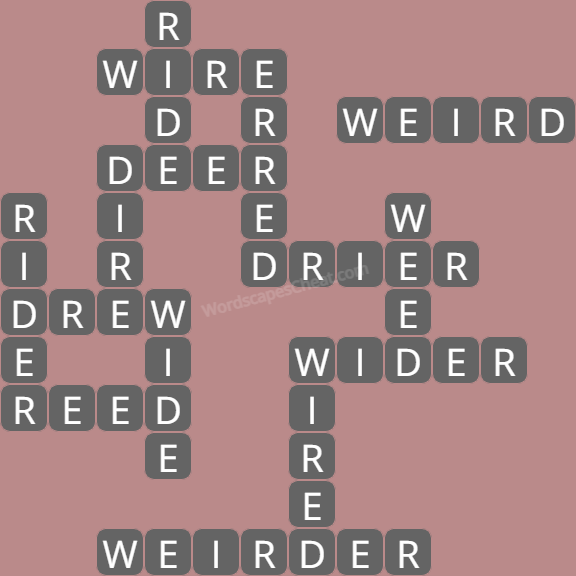 Wordscapes level 7930 answers