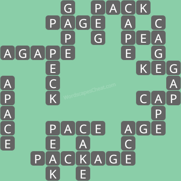 Wordscapes level 7945 answers
