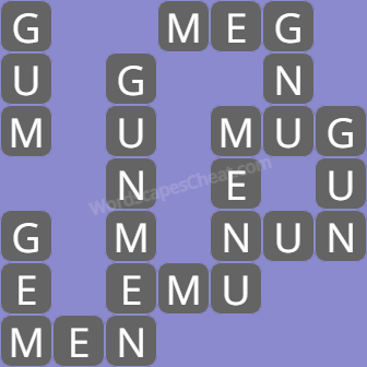 Wordscapes level 7947 answers