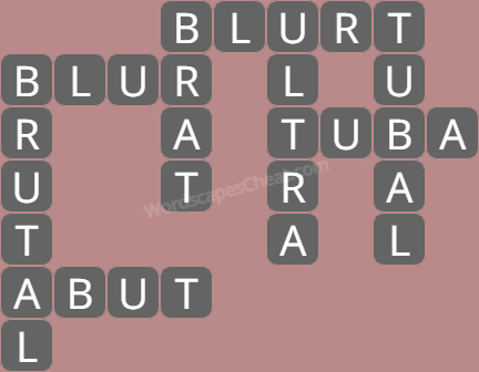 Wordscapes level 7960 answers