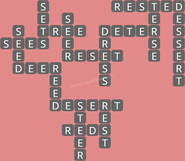Wordscapes level 7991 answers