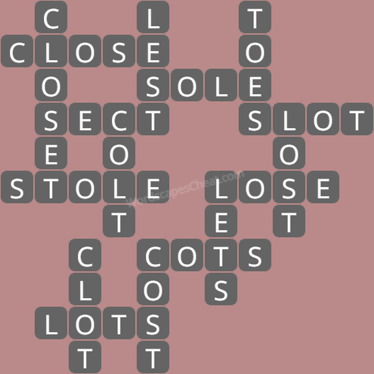 Wordscapes level 8020 answers