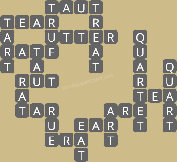 Wordscapes level 8032 answers