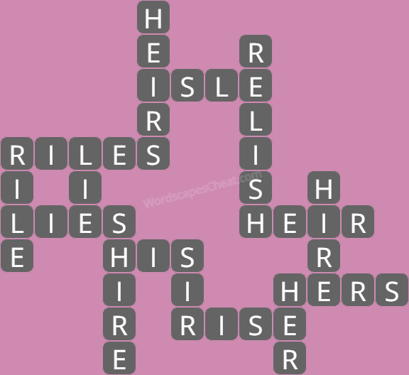 Wordscapes level 8079 answers