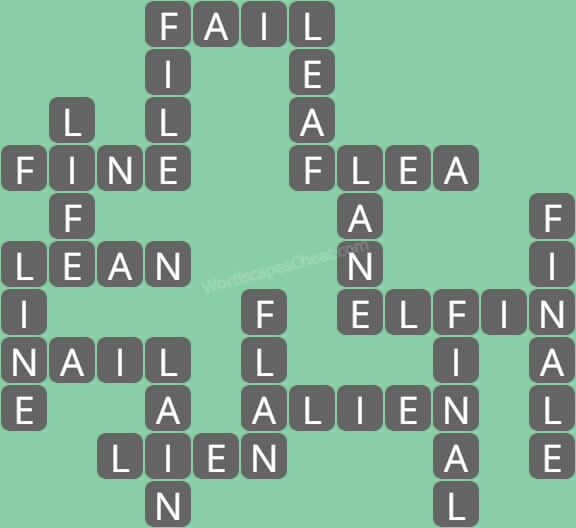 Wordscapes level 8105 answers