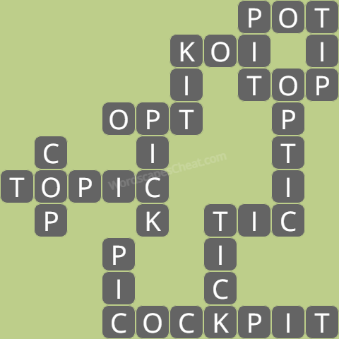 Wordscapes level 8143 answers