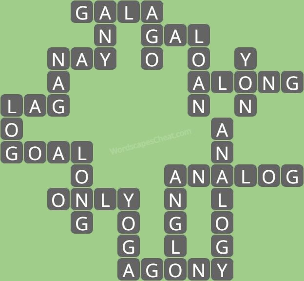 Wordscapes level 8144 answers