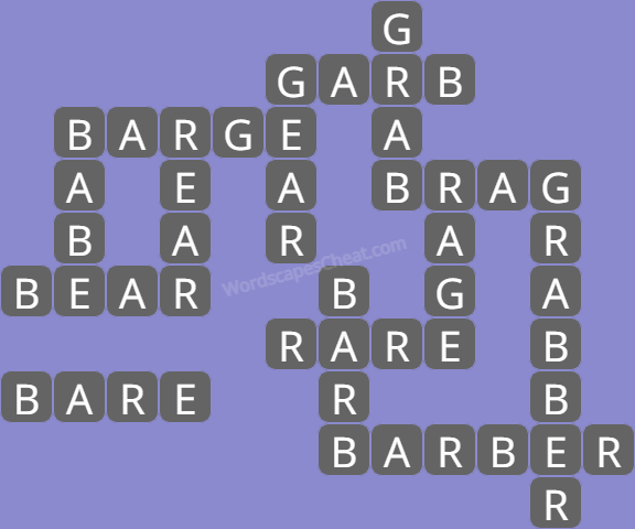 Wordscapes level 8147 answers