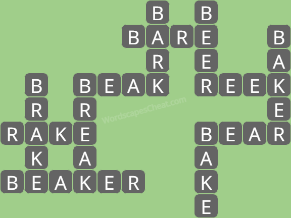 Wordscapes level 8234 answers