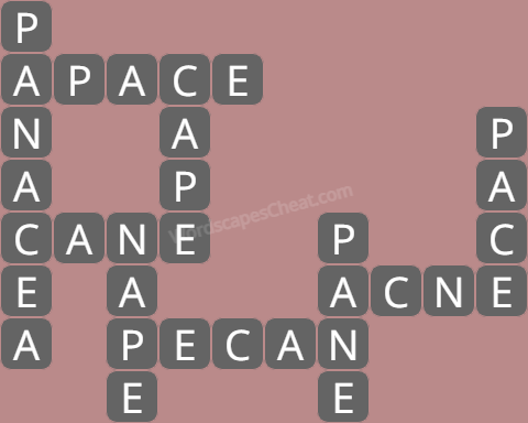 Wordscapes level 8250 answers